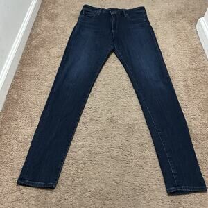 Adriano Goldschmied Jeans Womens 30R The Farrah Skinny Ankle High Rise Dark Wash